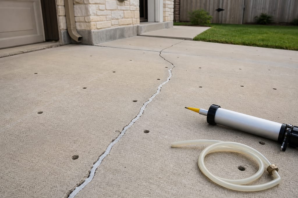 Flexible polyurethane crack sealant photo